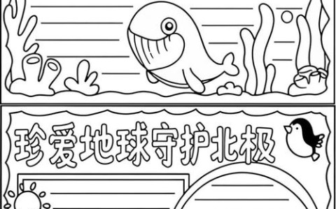 极地生态（极地生态问题手抄报）