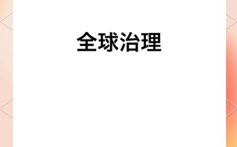 包含全球人权治理参与的词条