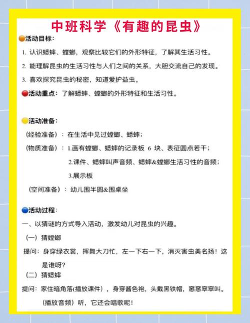昆虫社会(昆虫社会领域中班教案)