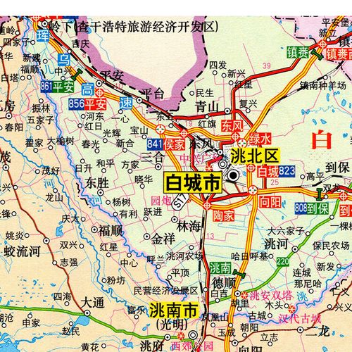 松原市地图（松原市地图全图高清版）