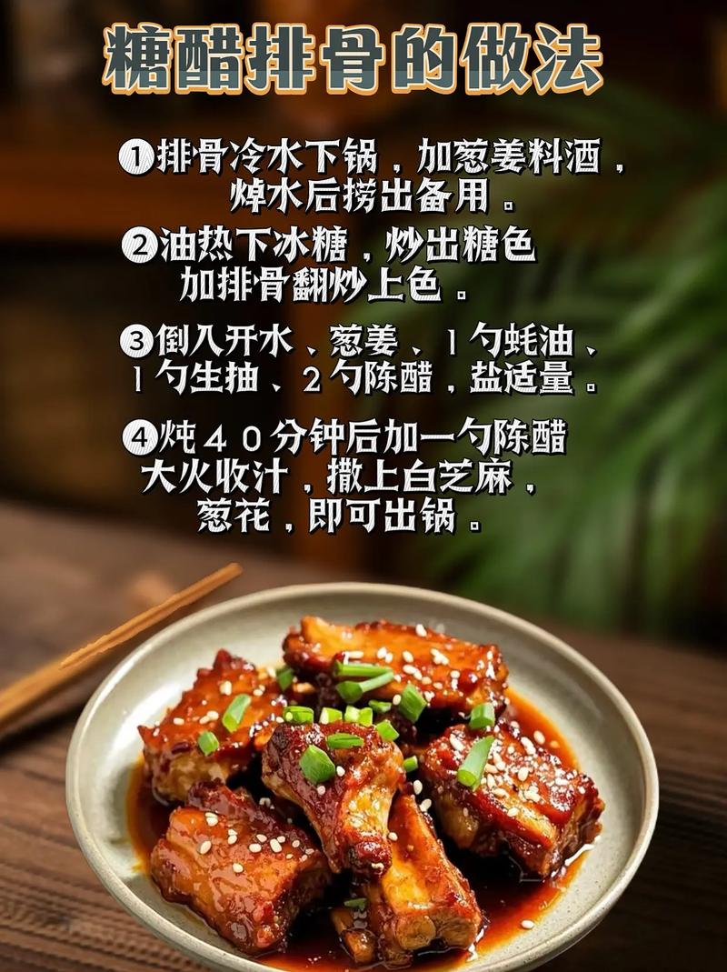 排骨做法(排骨做法家常)