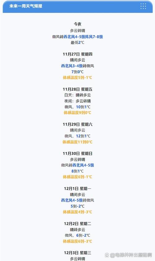 天津天气预报一周（天津市夭气预报一周）